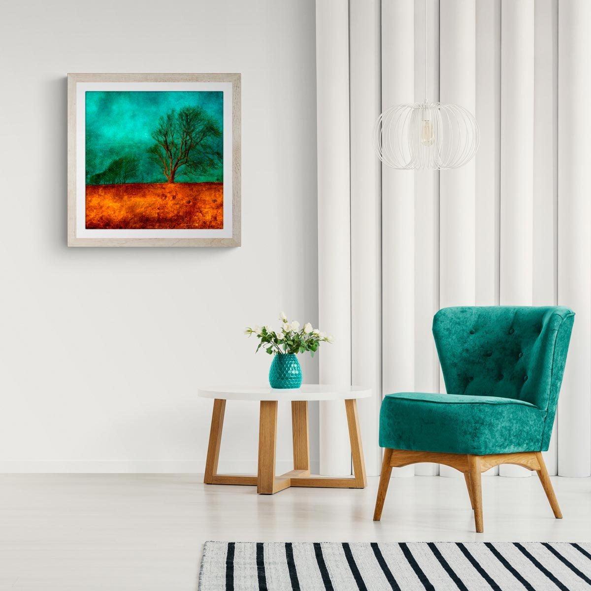 Teal Sky - N50.8904 W0.0277 - Limited Edition - Gigglewick Gallery