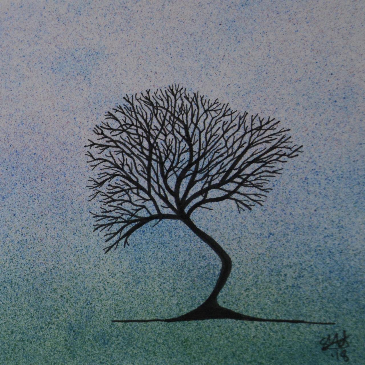 Wind Bent Tree - Gigglewick Gallery