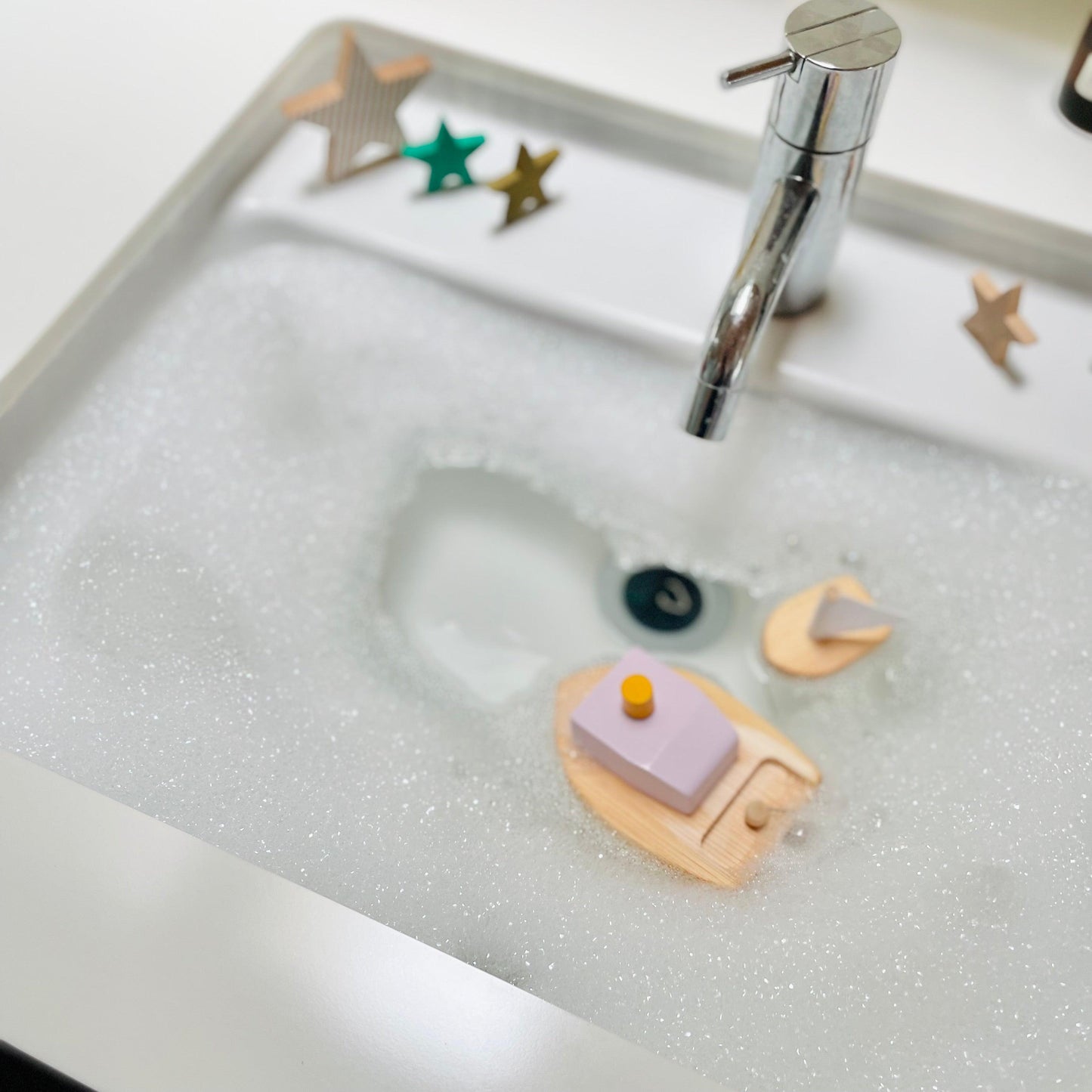 Wooden Wind Up Boat for Tiny Hands - Gigglewick Gallery