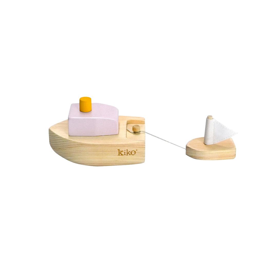 Wooden Wind Up Boat for Tiny Hands - Gigglewick Gallery