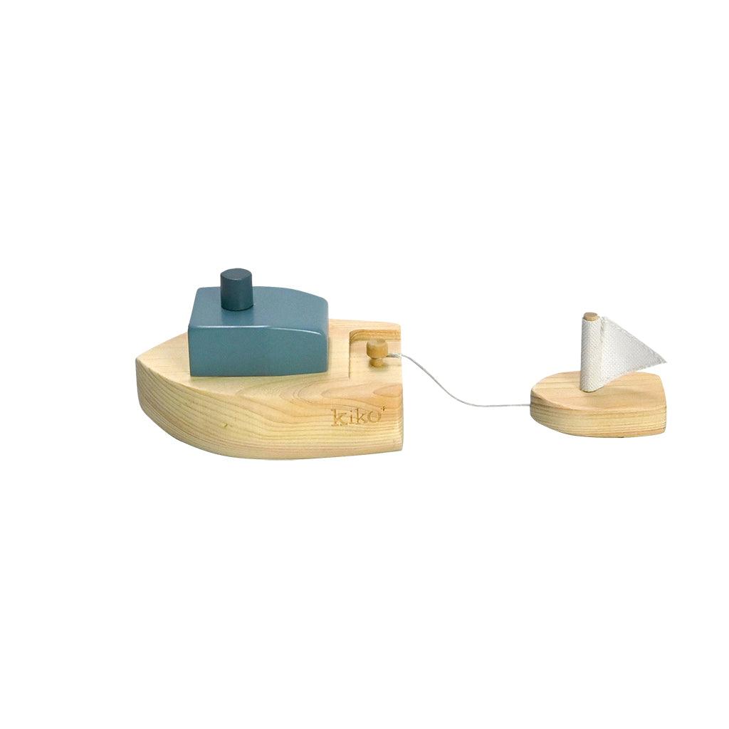 Wooden Wind Up Boat for Tiny Hands - Gigglewick Gallery